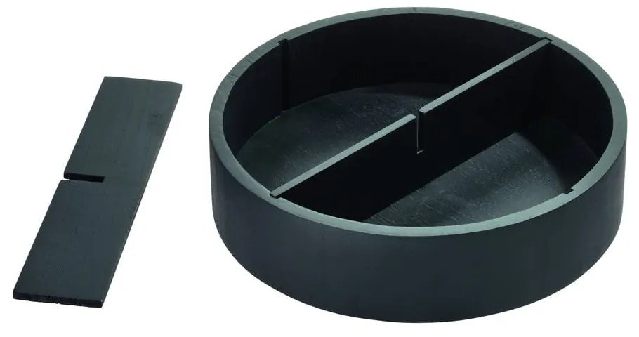 Otočný drevený organizér na koreničky Merry-go-round – iDesign/The Home Edit