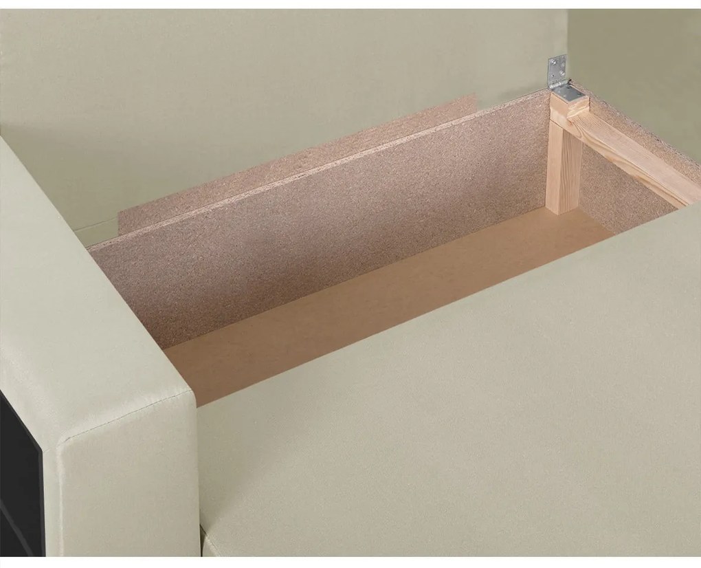 Pohovka pre 2 osoby s funkciou spania PAVEL Tmavošedá/svetlošedá