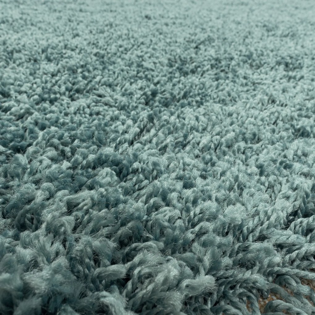 Kusový koberec Sydney Shaggy 3000 aqua, 80x250, modrá, obývacia izba, Ayyildiz