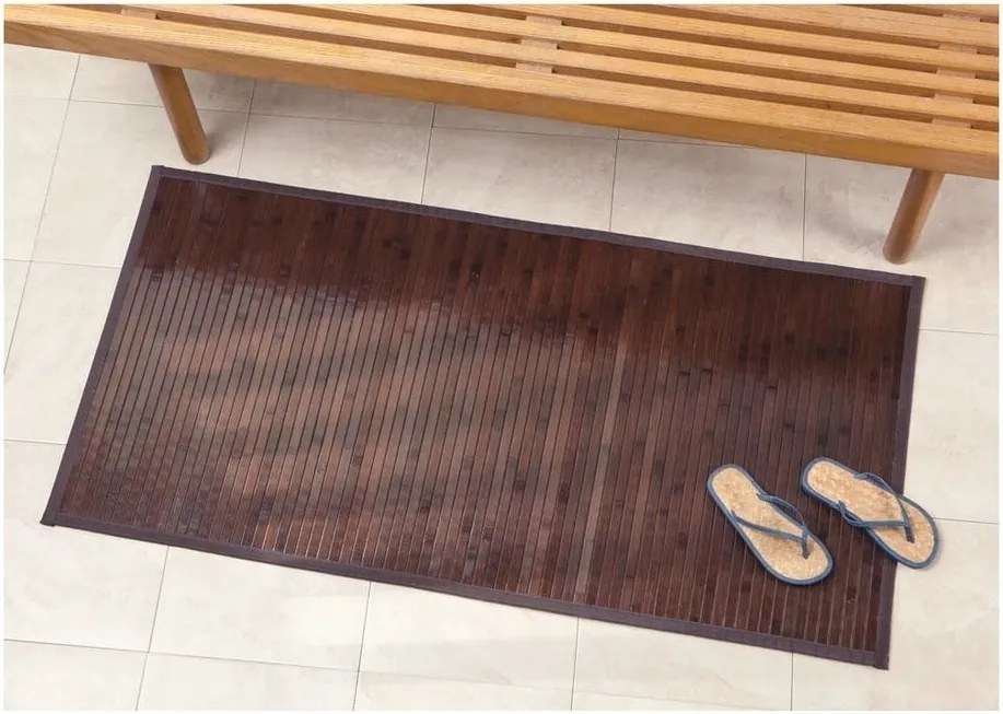 Bambusová kúpeľňová predložka iDesign Formbu Mat L