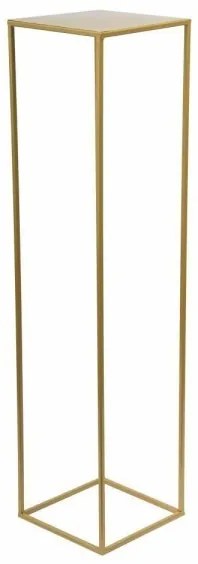 Stojan na kvety 130x24 cm zlatá