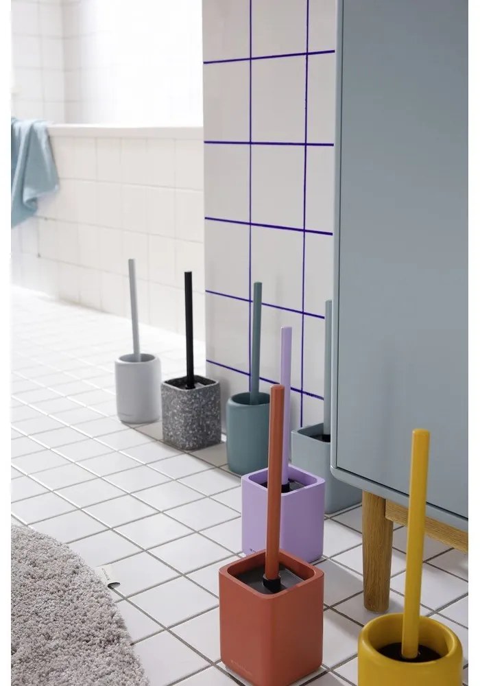 Oranžová WC kefa z polyresínu Tom Tailor T-Rounded – Wenko
