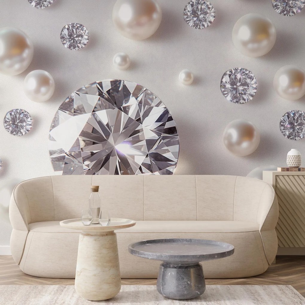 Fototapeta - Perly a diamanty (147x102 cm)