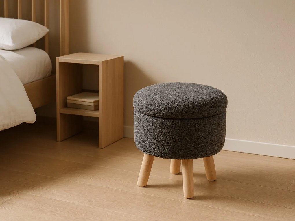 CH Taburetka Holy - tmavosivá