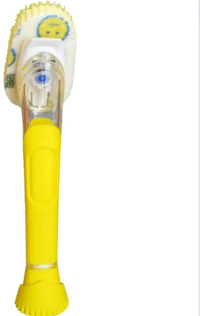 Houbička na nádobí s rukojetí a dávkovačem jaru SCRUB DISH DADDY