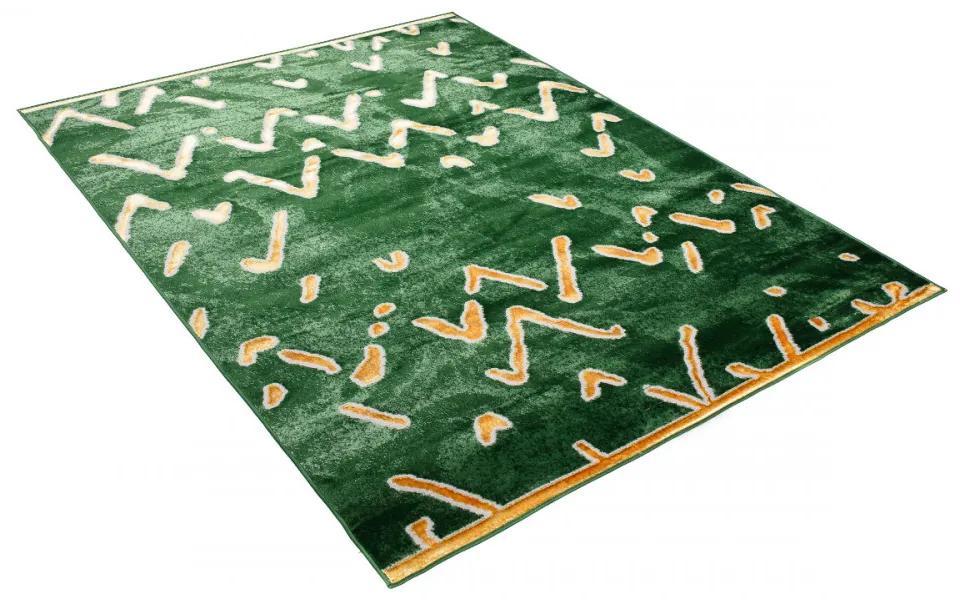 Kusový koberec Triama zelený 140x200cm