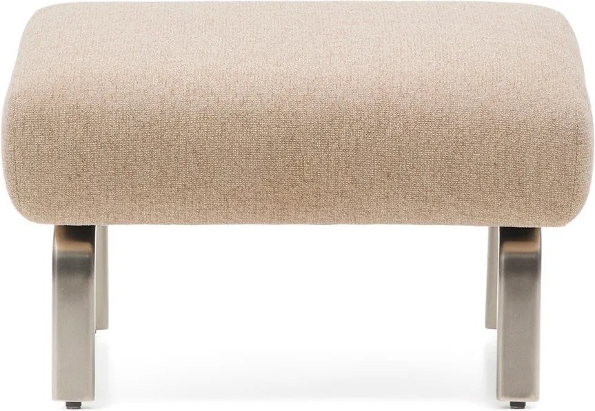 Svetlohnedá ženilková podnožka Amsen – Kave Home