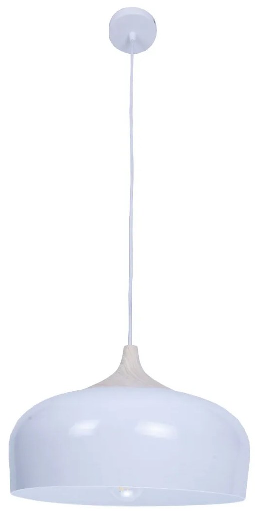 BERGE LED stropné svietidlo B7105 - E27 - 35cm - biela