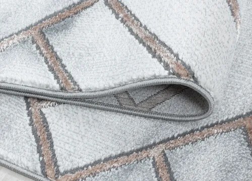 Koberce Breno Kusový koberec NAXOS 3813 Bronze, sivá, viacfarebná,120 x 170 cm