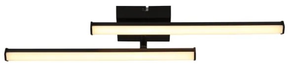 Globo 67342-12 - LED Stropné svietidlo KIRINA LED/12W/230V 3000K čierna