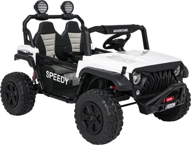 Elektrické autíčko PASSION 4x4 biele