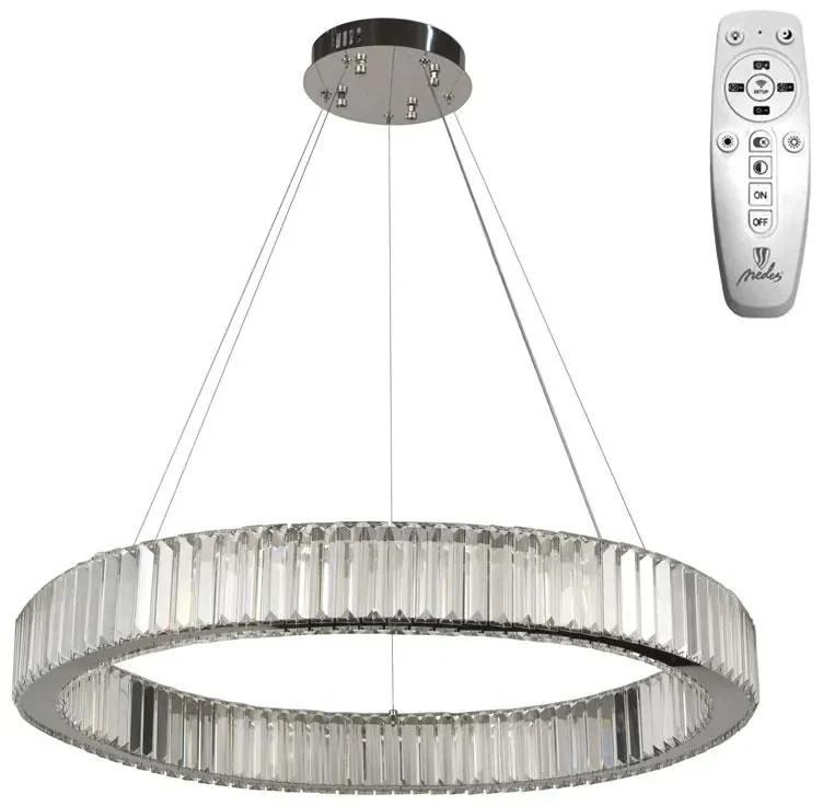 Moderné svietidlo NEDES LED svietidlo + diaľkový ovládač 50W J6345/CH