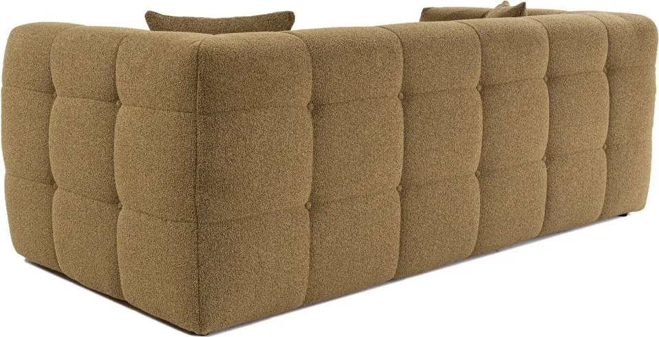 Dvoumístná pohovka Cady 195 cm khaki