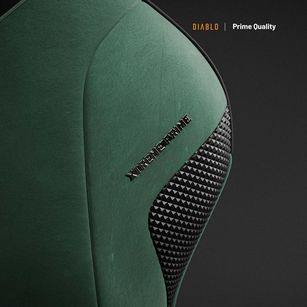 Herné kreslo zelené Normal Size: Diablo X-One Prime Forest Green