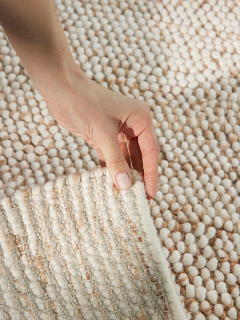 Villeroy & Boch, Kusový koberec Villeroy & Boch Peas 106280 Cream Beige, 80x150, béžová, obývacia izba