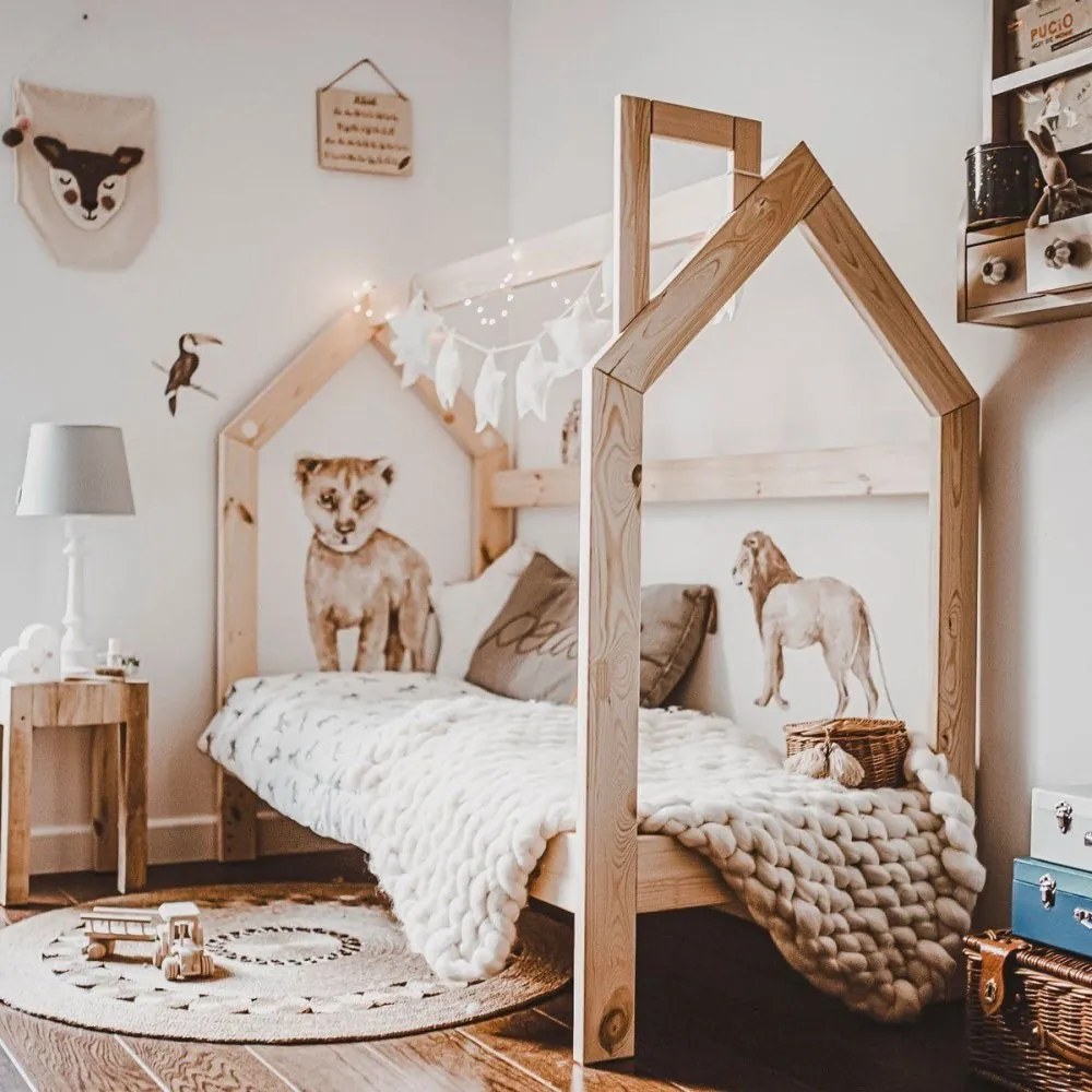 Samolepka do detskej izby sada ríše divov savana S