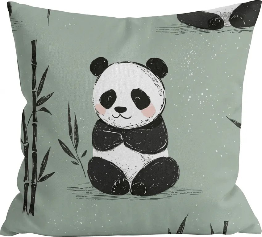 Obliečka na vankúš z mikrovlákna PANDA RELAX 45x45 cm, mentolová