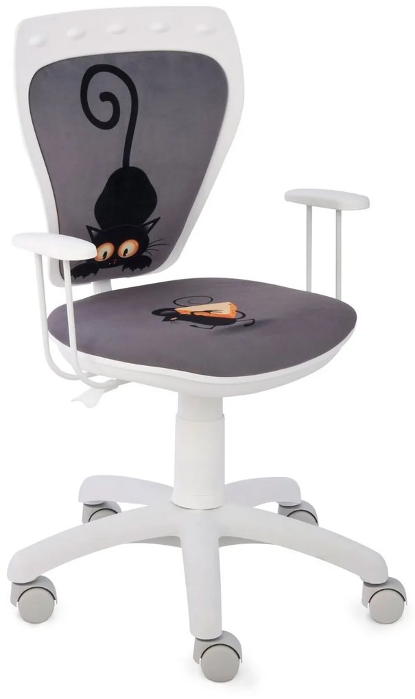 Stolička Ministyle White Mačka a Myš