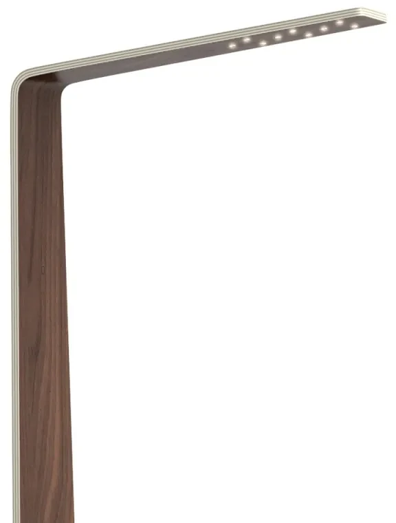 Tunto LED2/L2W Stojacia lampa, orech