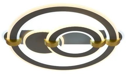 LED Stmievateľné stropné svietidlo LED/120W/230V 3000-6500K + diaľkové ovládanie