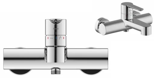 Ravak X070115 - Vaňová batéria PURI lesklý chróm