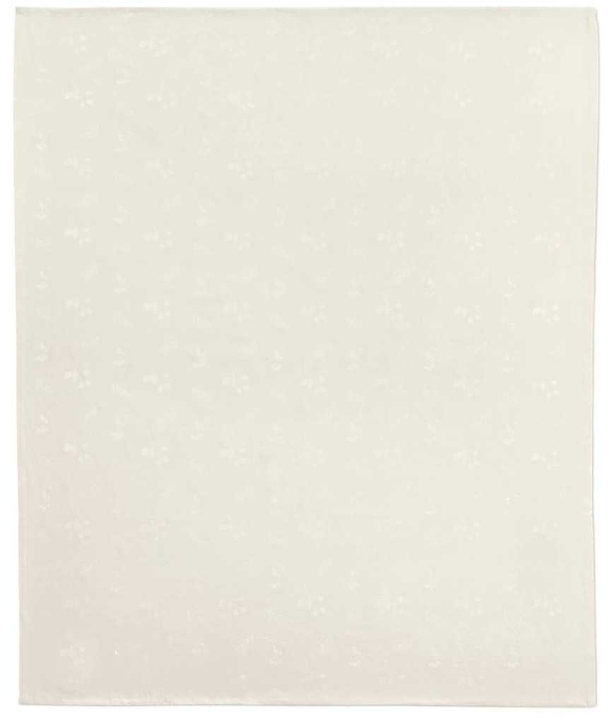 Žakárový obrus, 145 x 255 cm, krémový