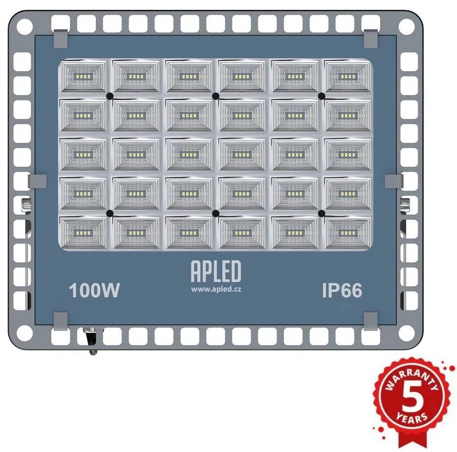 APLED APLED - LED Vonkajší reflektor PRO LED/100W/230V IP66 10000lm 6000K AP0045