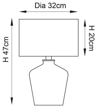 Endon 61149 - Stolná lampa WALDORF 1xE27/10W/230V medená/čierna
