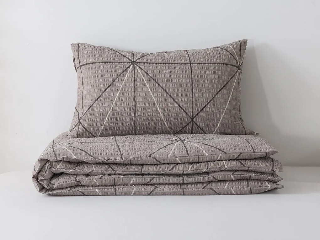 XPOSE® Krepové obliečky SAMUEL - sivé