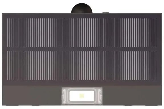 LED Solárny reflektor so senzorom pohybu LED/3,7V 1200mAh 4000K IP65 čierna