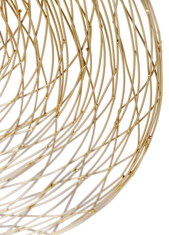 Orientálne stropné svietidlo zlaté 60 cm - Glan