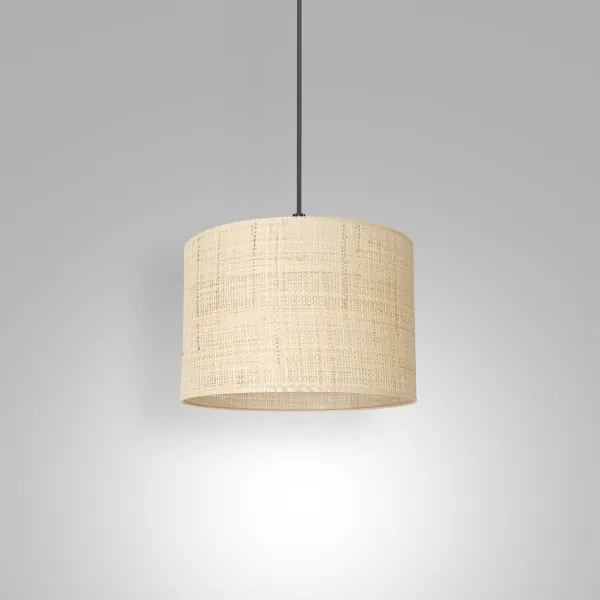 Luster na lanku RATTAN 1xE27/60W/230V pr. 25 cm ratan