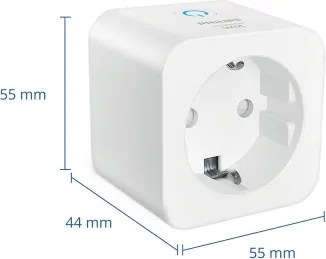 Philips - SADA 2x inteligentné zásuvky SCHUKO 2300W Wi-Fi