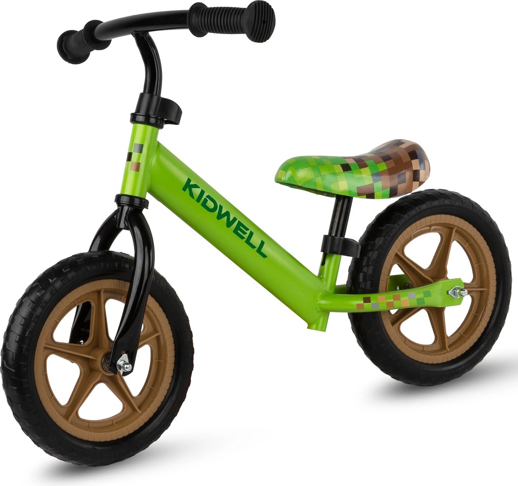 Kidwell Rebel odrážadlo pre deti 80–120 cm – ľahké 2,64 kg, EVA 28 cm, oceľový rám