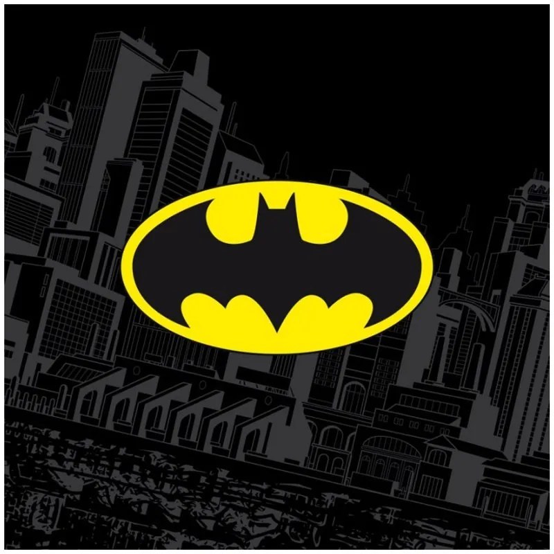Detský magický uterák Batman - 100% bavlna - 30 x 30 cm