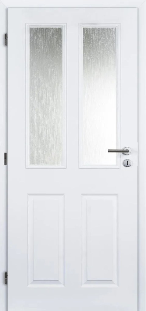 Doornite Achilles Interiérové dvere 70 L, 746 × 1983  mm, lakované, ľavé, biele, presklené