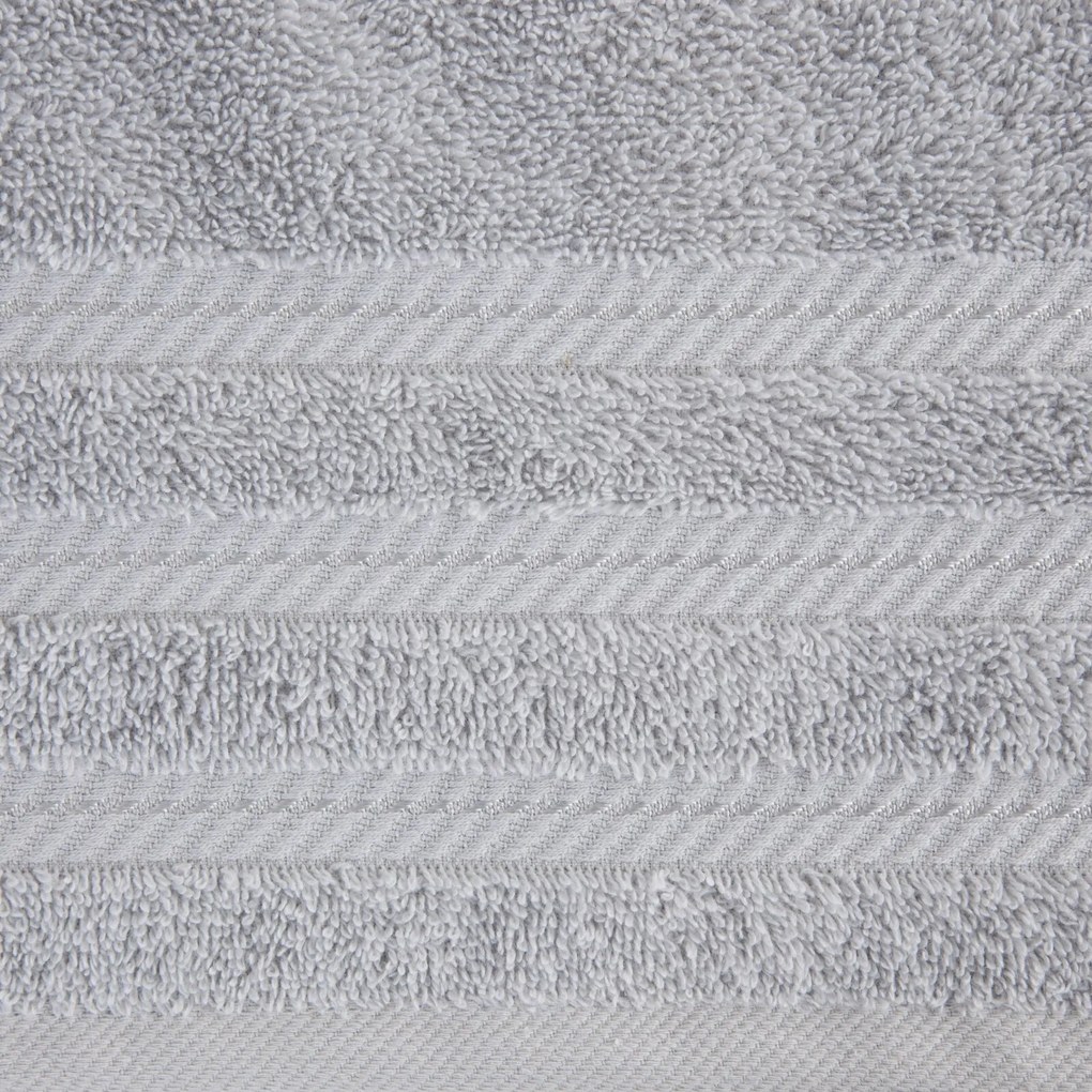 BAVLNENÝ UTERÁK VITO SADA 6KS 50X90 CM STRIEBORNÁ