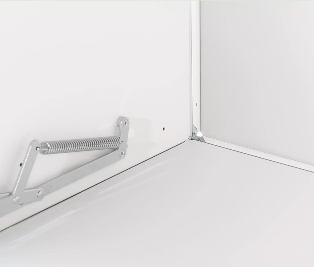 Komoda »CN3« so 6 výklopnými dvierkami, biela