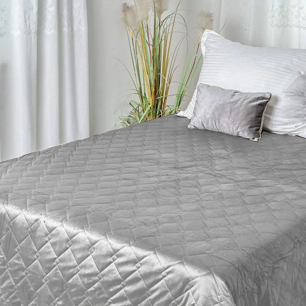 Prehoz na posteľ TORMA GREY 220x240 cm