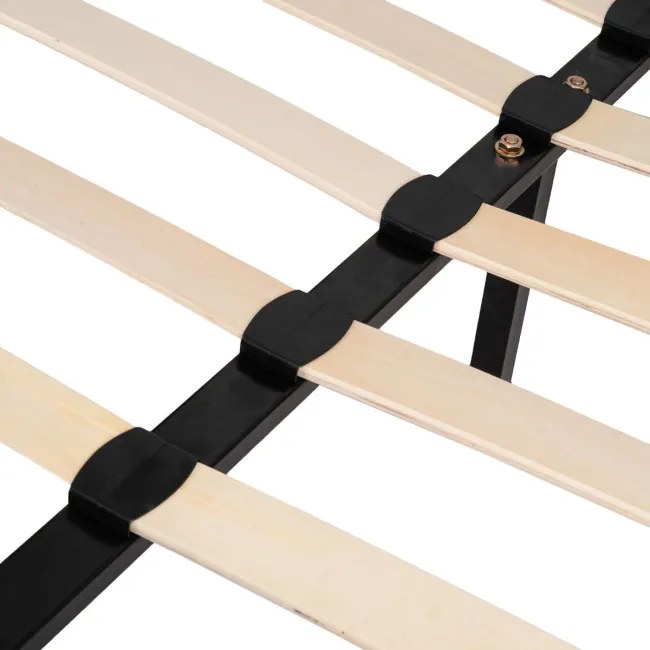 Manželská posteľ s roštom MIKKEL sivá 160x200 cm 987735