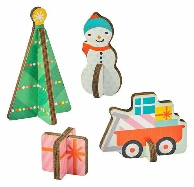 Petit Collage Vianočný adventný kalendár