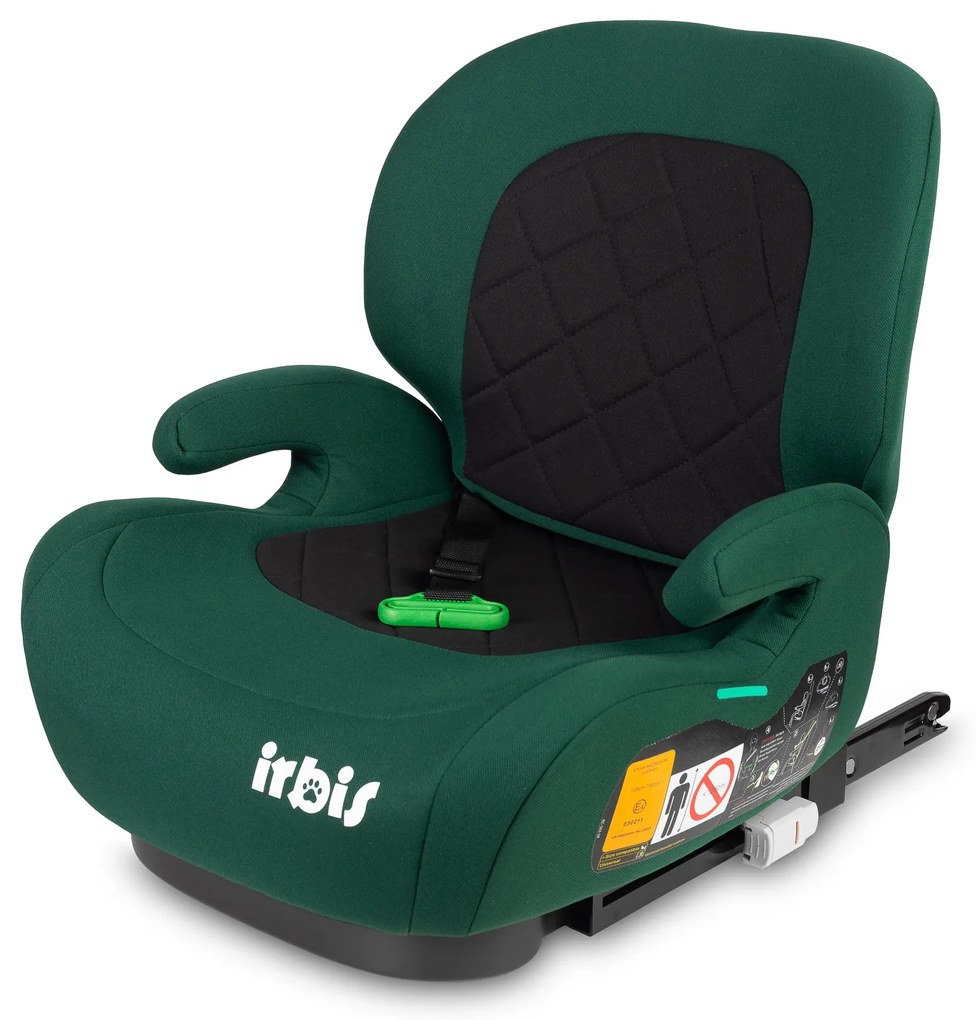 Autosedačka Caretero Irbis I-SIZE 125-150 cm , podsedak s opierkou chrbta Farba: Emerald