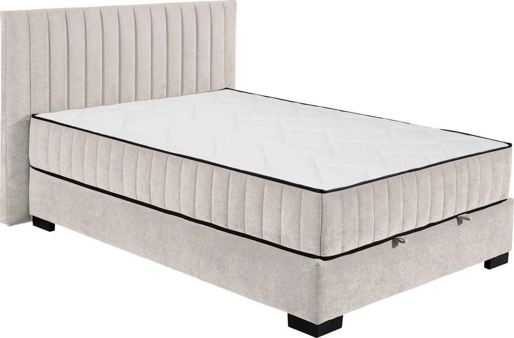 XXXLutz AMERICKÁ POSTEĽ, 140/200 cm, béžová MID.YOU - Online Only spálne - 002220053907