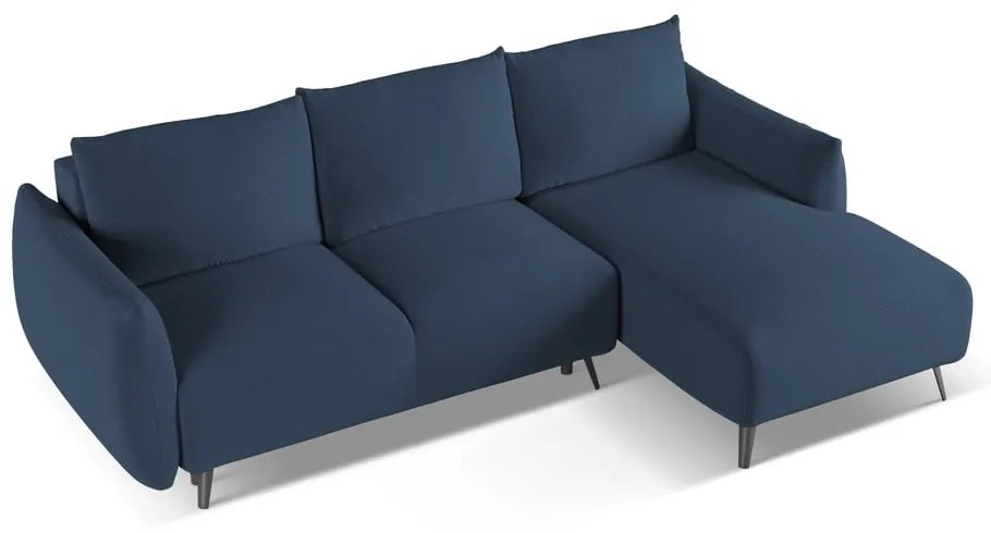 Modrá rohová pohovka (pravý roh) Malie – Makamii