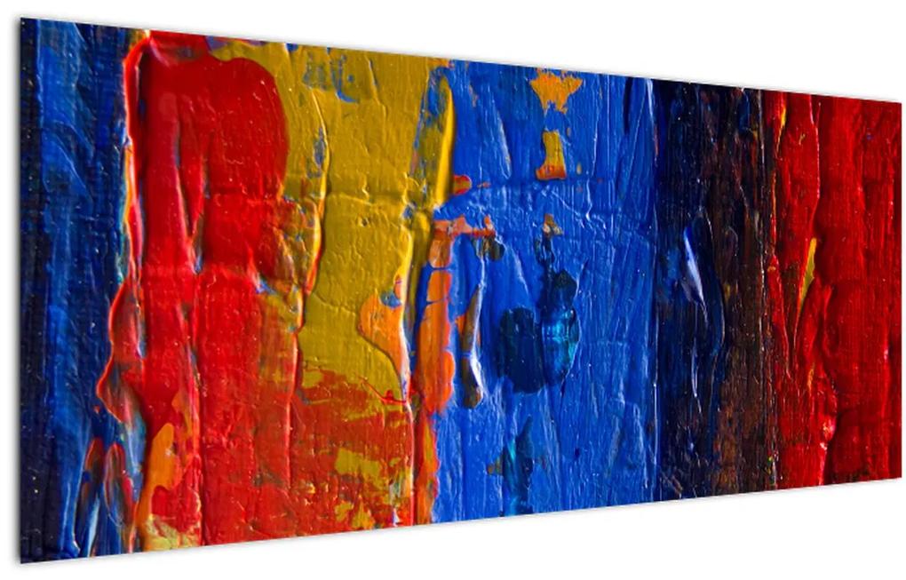 Obraz maliarskych farieb (120x50 cm)