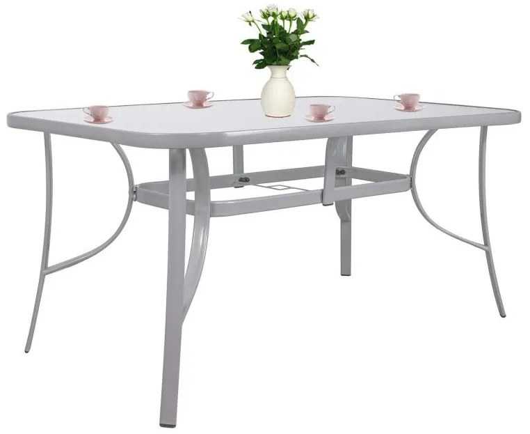 Záhradný stôl SPRINGOS GF1013 - sivý