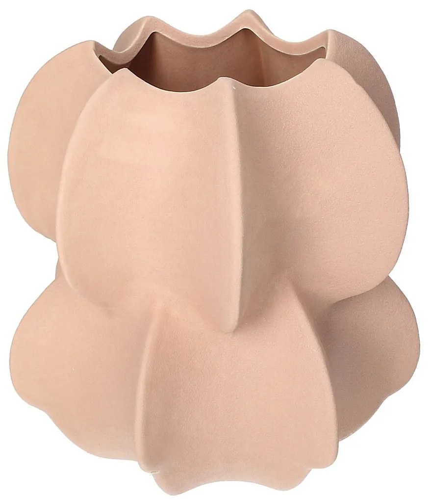 Kameninová váza Petal Pink I 20x21 cm