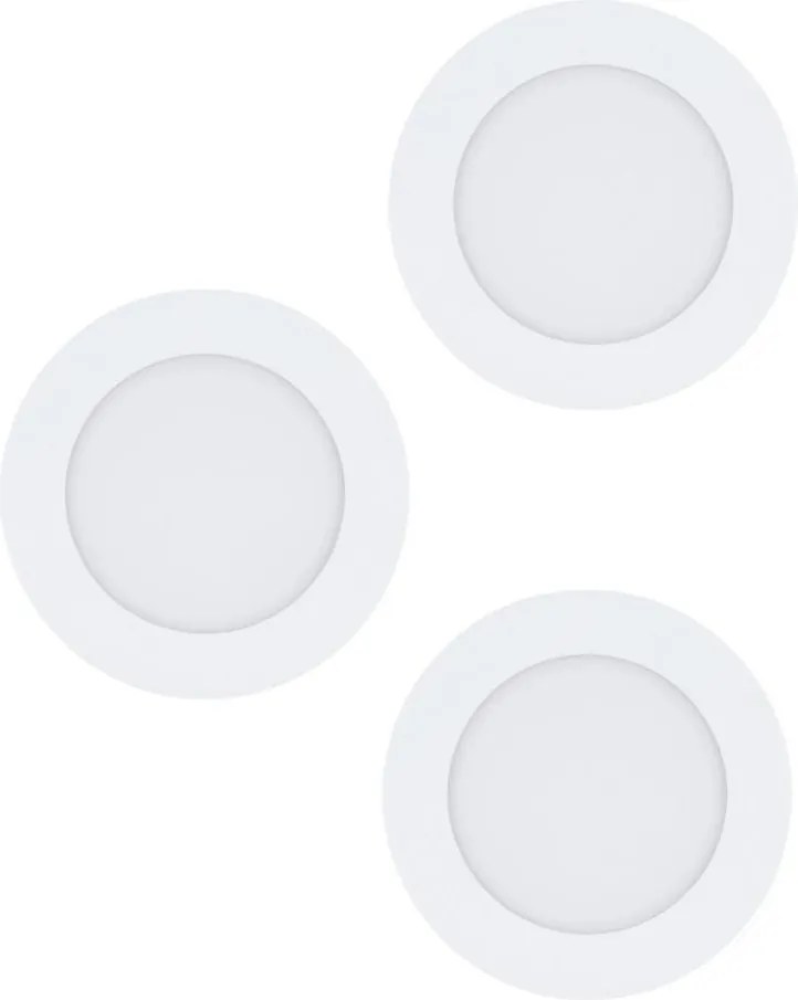 Eglo 98631 - SADA 3x LED zapustených svietidiel FUEVA LED/5W/230V