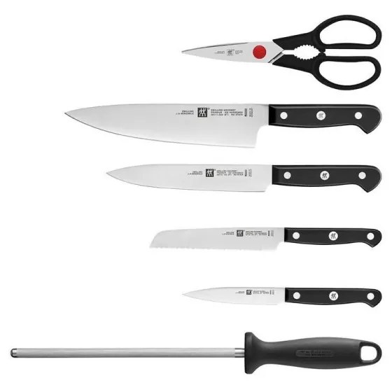 Zwilling Gourmet bambusový blok nožov 7 ks, 36131-002