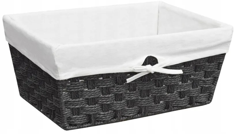 Erga Verona MR, univerzálny košík 35x24x16 cm, čierna, ERG-SEP-10KOSVER35MRB